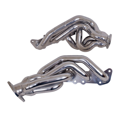 BBK Shorty Tuned Length Exhaust Headers 1-5/8 Silver Ceramic for 11-14 Mustang GT