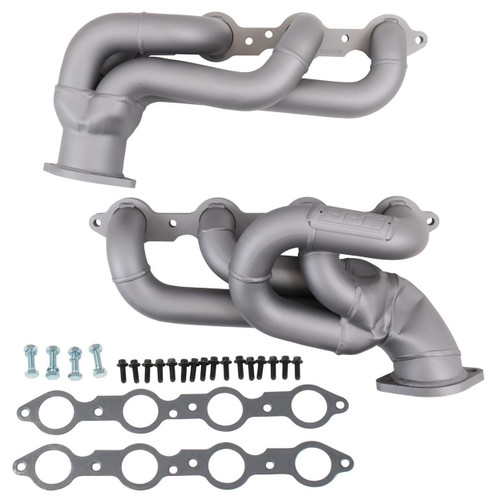 BBK Shorty Tuned Length Exhaust Headers 1-3/4 Titanium Ceramic for 10-15 Camaro LS3 L99