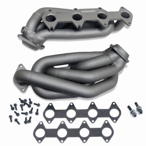 BBK Shorty Tuned Length Exhaust Headers 1-5/8 Titanium Ceramic for 05-10 Mustang 4.6 GT