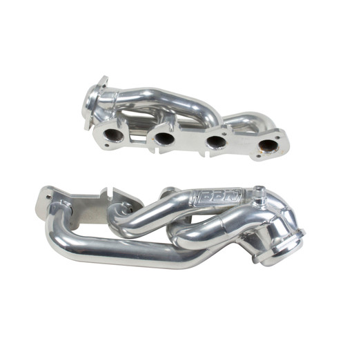 BBK Shorty Tuned Length Exhaust Headers 1-5/8 Silver Ceramic for 97-03 Ford F Series Truck 4.6
