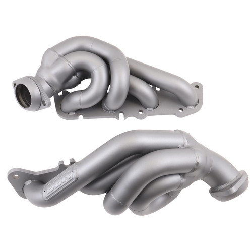 BBK Shorty Tuned Length Exhaust Headers 1-3/4in Titanium Ceramic for 11-14 Ford F-150 Coyote 5.0