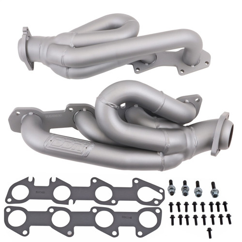 BBK Shorty Tuned Length Exhaust Headers 1-3/4 Titanium Ceramic for 03-08 Dodge Ram 1500 5.7L Hemi