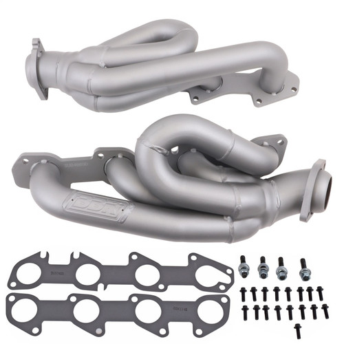 BBK Shorty Tuned Length Exhaust Headers 1-3/4 Titanium Ceramic for 03-08 Dodge Ram 1500 5.7L Hemi