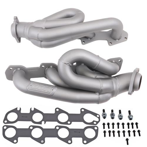 BBK Shorty Tuned Length Exhaust Headers 1-3/4 Titanium Ceramic for 03-08 Dodge Ram 1500 5.7L Hemi