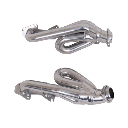 BBK Shorty Tuned Length Exhaust Headers 1-3/4 Silver Ceramic for 04-08 Dodge Ram 5.7 Hemi