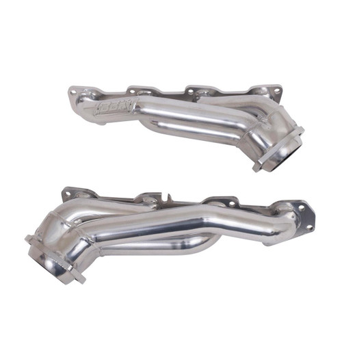 BBK Shorty Tuned Length Exhaust Headers 1-3/4 Silver Ceramic for 05-15 Dodge Challenger Charger 5.7 Hemi