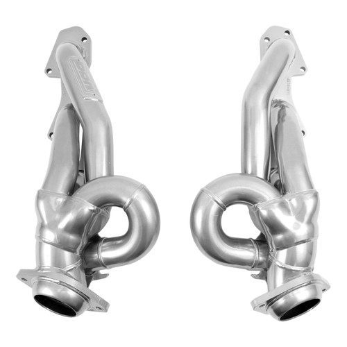 BBK Shorty Tuned Exhaust Headers 1-3/4in Silver Ceramic for 19-23 Dodge Ram 1500 5.7L (Ex. MegaCab)