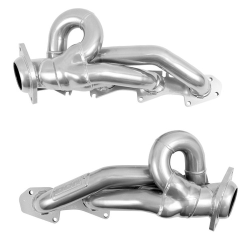 BBK Shorty Tuned Exhaust Headers 1-3/4in Silver Ceramic for 19-23 Dodge Ram 1500 5.7L (Ex. MegaCab)