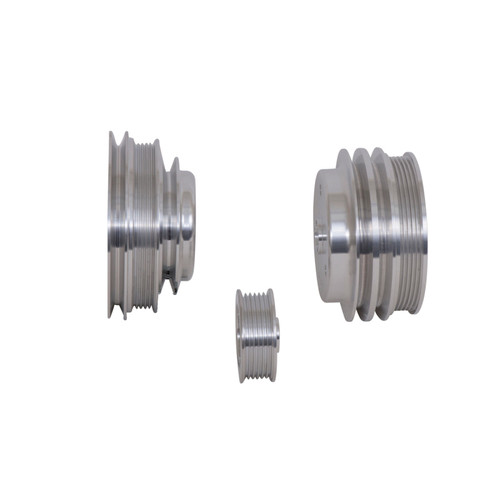 BBK Underdrive Pulley Kit Lightweight CNC Billet Aluminum (3pc) for 85-97 GM Truck 305 350