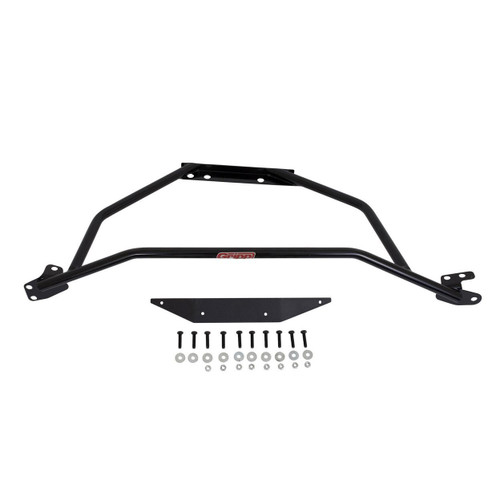 BBK Tubular Strut Tower Brace Black Powdercoat Finish for 94-04 Mustang V6 GT