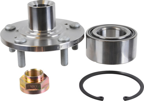 Front Wheel Bearing Hub (non-ABS) BR930579K For 2002-2004 Honda Element CR-V BR930579K - angled view