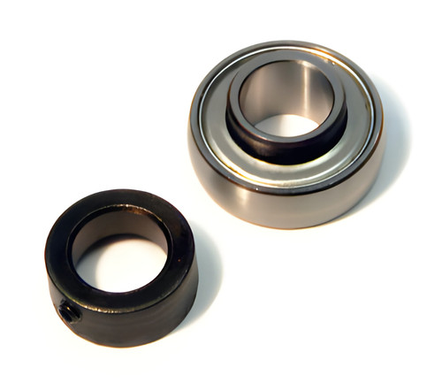 Adapter Bearing Rubber Seals Locking Collar Nylon Retainer RA103-RRB2 2.441" RA103-RRB2