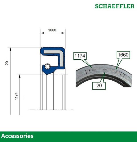 Shaft Seal SS3147 - diagram