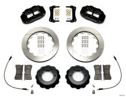 Narrow Superlite 6R Front Kit 12.88in Slotted for 05-15 Toyota Tacoma w/ Lines