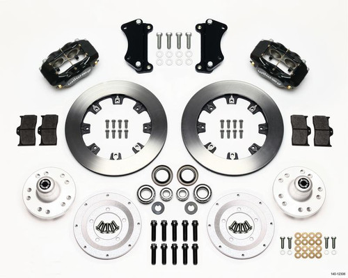 Wilwood Forged Dynalite Front Kit 12.19in for Heidts Tri -5 2 inch Drop Spindle