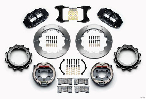 Narrow Superlite 4R Rear P-Brk Kit 12.88in for Strange Eng Floater 3.49in Offset