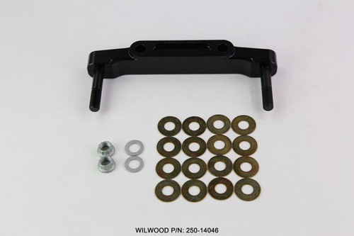 Wilwood Caliper Mounting Kit w/Bracket-GN6R-3.50in Mount