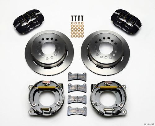 Wilwood Dynapro Low-Profile 11.00in P-Brake Kit for Chevy C-10 2.42 Offset 5-lug
