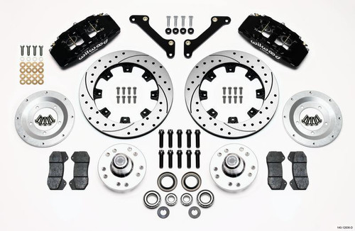 Wilwood Dynapro 6 Front Hub Kit 12.19in Drilled for 79-81 Camaro