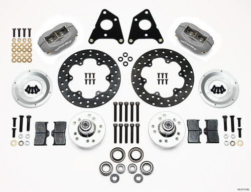 Wilwood Forged Dynalite Front Drag Kit Drilled Rotor for CPD 65-72 A w/10in Drum