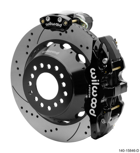 Narrow Superlite 4R Rear P-Brk Kit AERO4 14in for Big Ford New Style - SRP