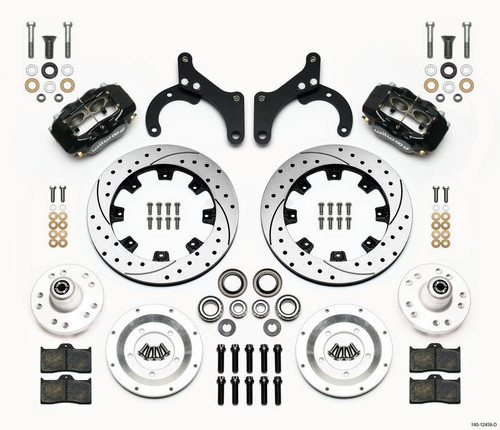 Forged Dynalite Front Kit 12.19in Drilled for 59-64 Chevy Impala/Corvette