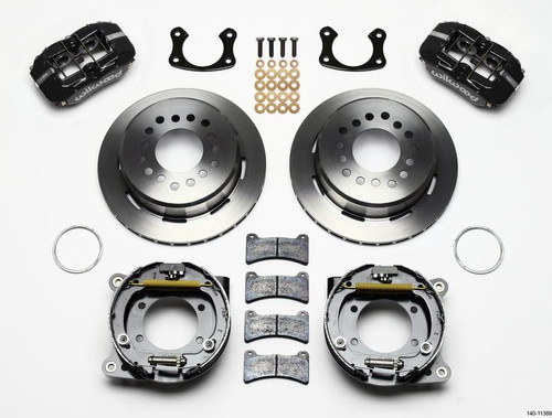 Wilwood Dynapro Low-Profile 11.00in P-Brake Kit for New Big Ford 2.50in Offset