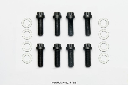 Wilwood Bolt Kit - Wide 5 Drive Flange 12 Point Chrome Moly - 8 pk.