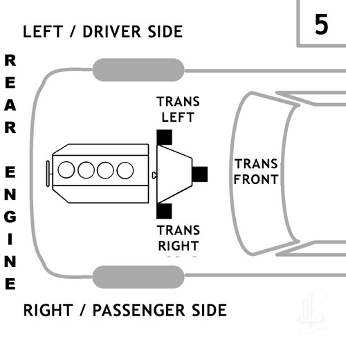 Transmission Mount 2167 - diagram