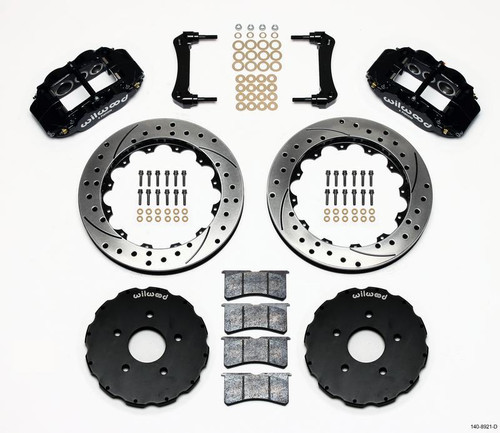Narrow Superlite 6R Front Hat Kit 13.06in Drilled for 2005-up Corvette C6