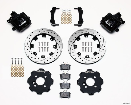 Wilwood Combination Parking Brake Rear Kit 11.75in Drilled for Mini Cooper