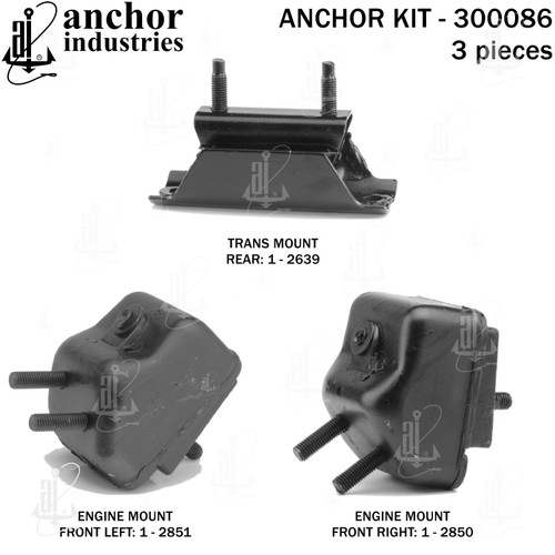 Engine Mount Kit 300086 - front view