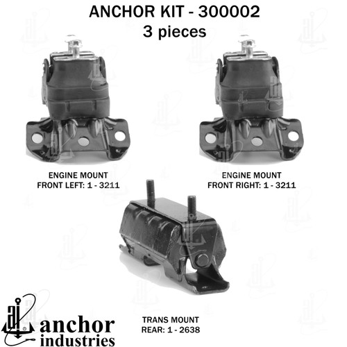 Engine Mount Kit 300002 - right view