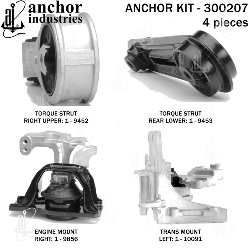 Engine Mount Kit 300207 - right view