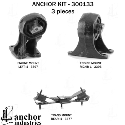 Engine Mount Kit 300133 - back view