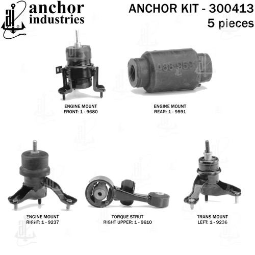 Engine Mount Kit 300413 - front view