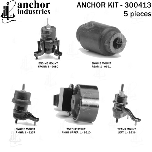 Engine Mount Kit 300413 - right view