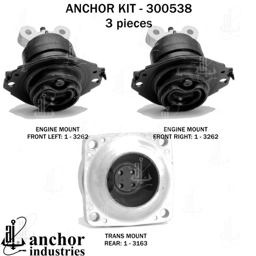 Engine Mount Kit 300538 - left view