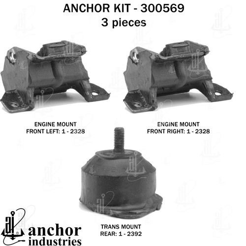 Engine Mount Kit 300569 - right view