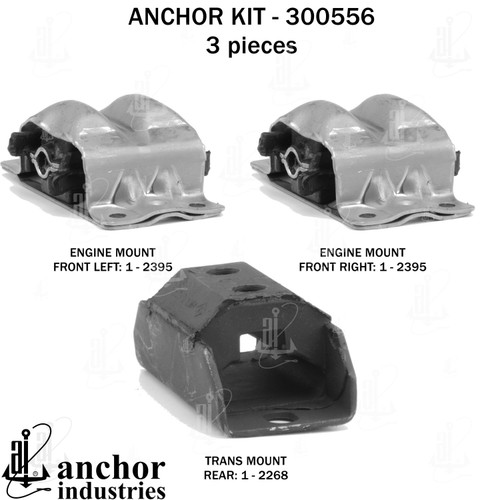 Engine Mount Kit 300556 - left view