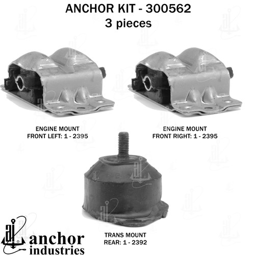 Engine Mount Kit 300562 - right view