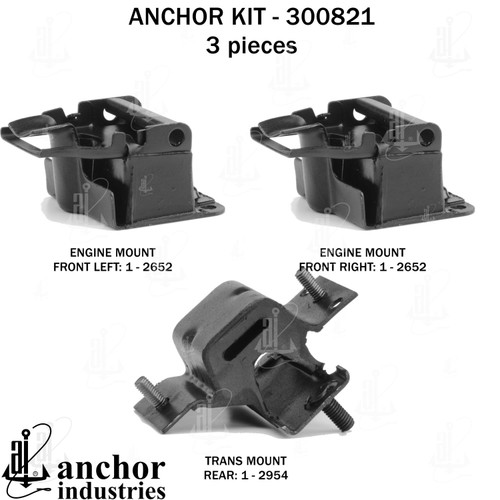 Engine Mount Kit 300821 - left view