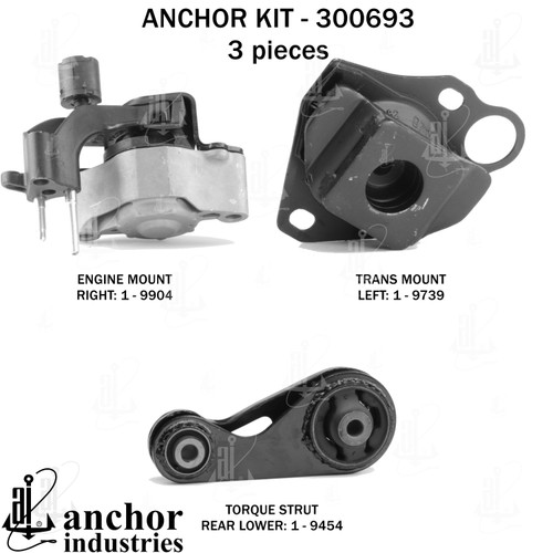 Engine Mount Kit 300693 - back view