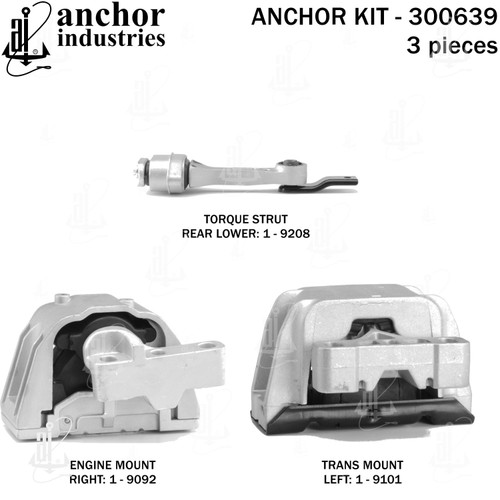 Engine Mount Kit 300639 - front view