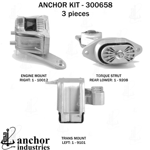 Engine Mount Kit 300658 - right view