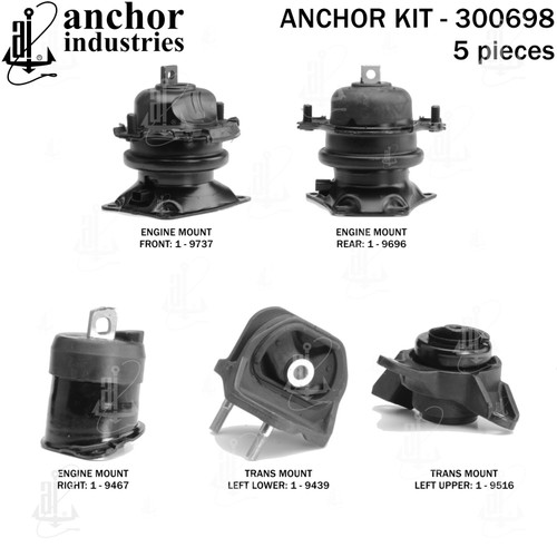 Engine Mount Kit 300698 - front view