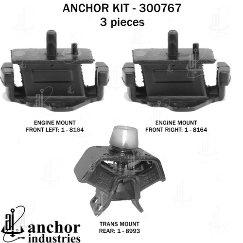 Engine Mount Kit 300767 - front view