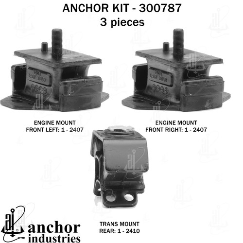 Engine Mount Kit 300787 - right view