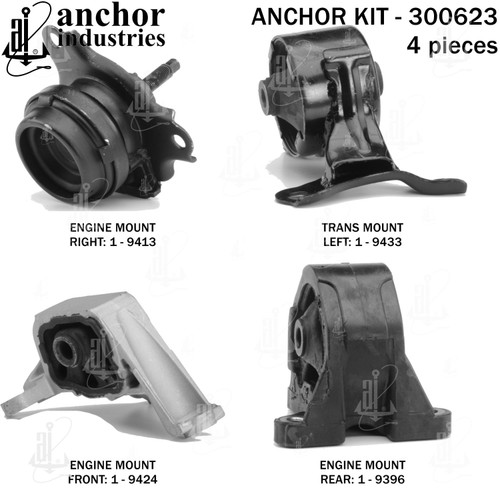 Engine Mount Kit 300623 - right view
