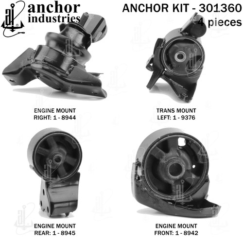 Engine Mount Kit 301360 - left view